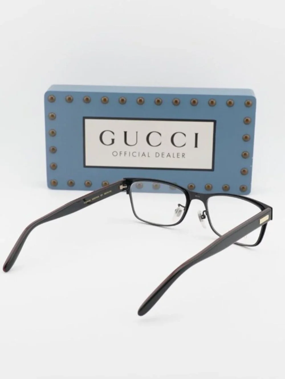 Gucci GG0274OJ 001 Rectangle Eyeglasses 55mm – Black